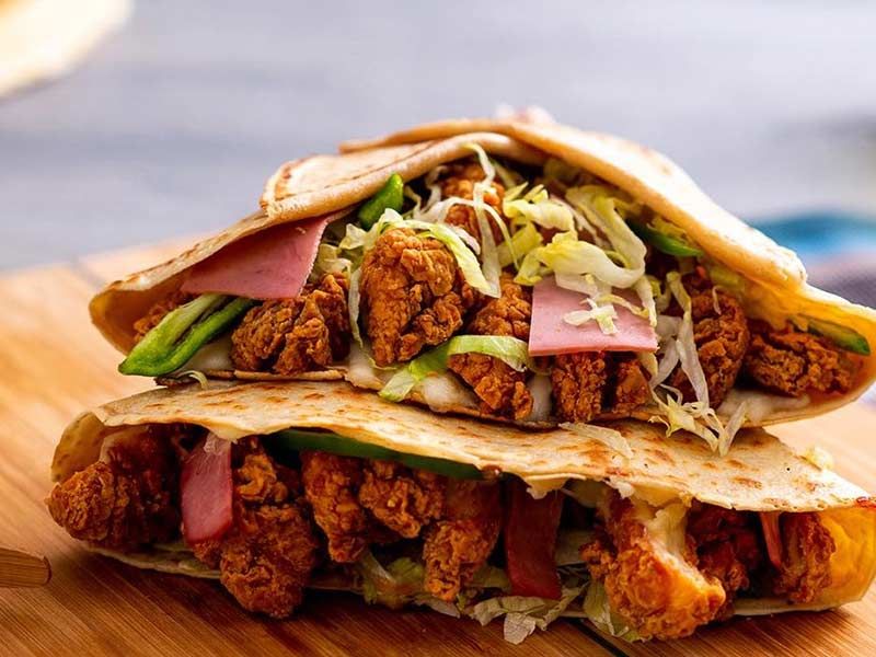 Chicken Zinger Crepe