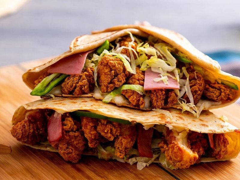 Chicken Zinger Crepe