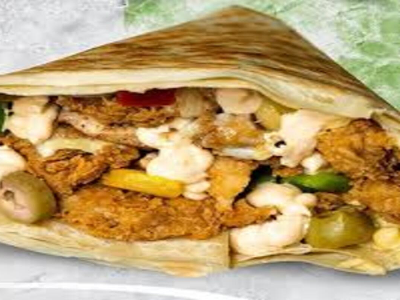 Chicken Zinger W Ransh Sauce Crepe