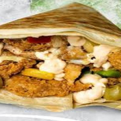 Chicken Zinger W Ransh Sauce Crepe