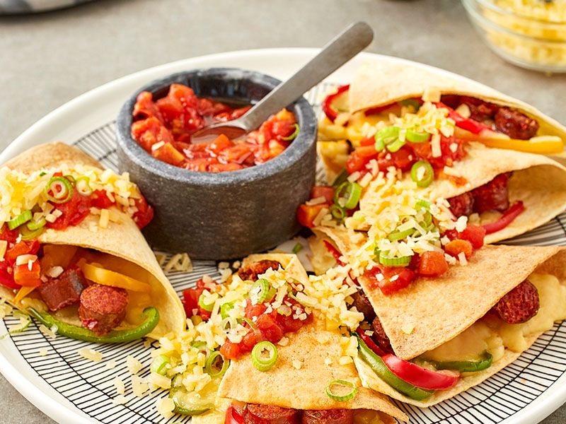 Oriental Sausage Crepe