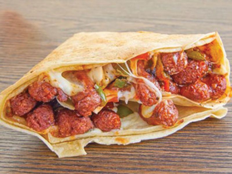 Oriental Sausage Crepe