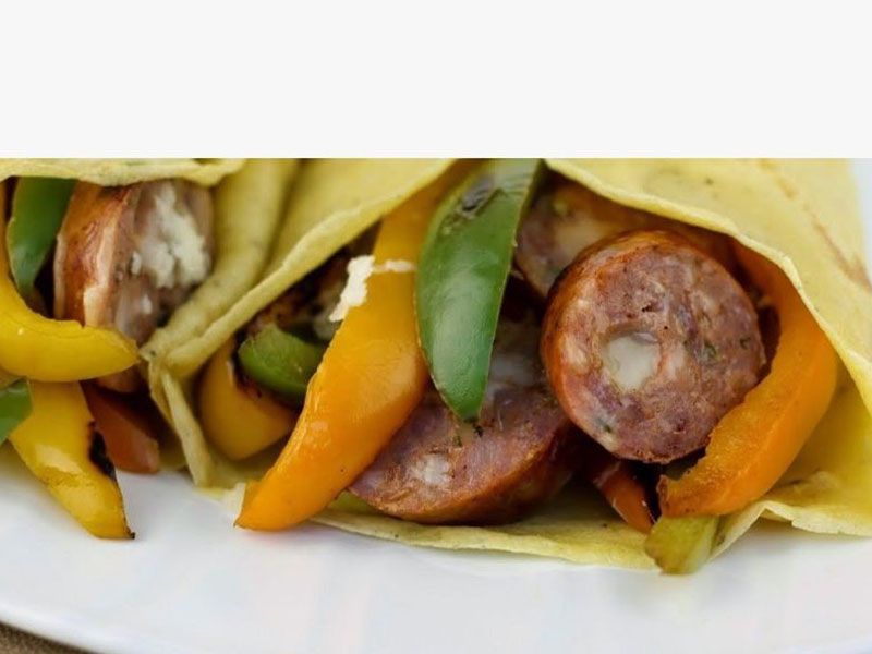 oriental sausage crepe
