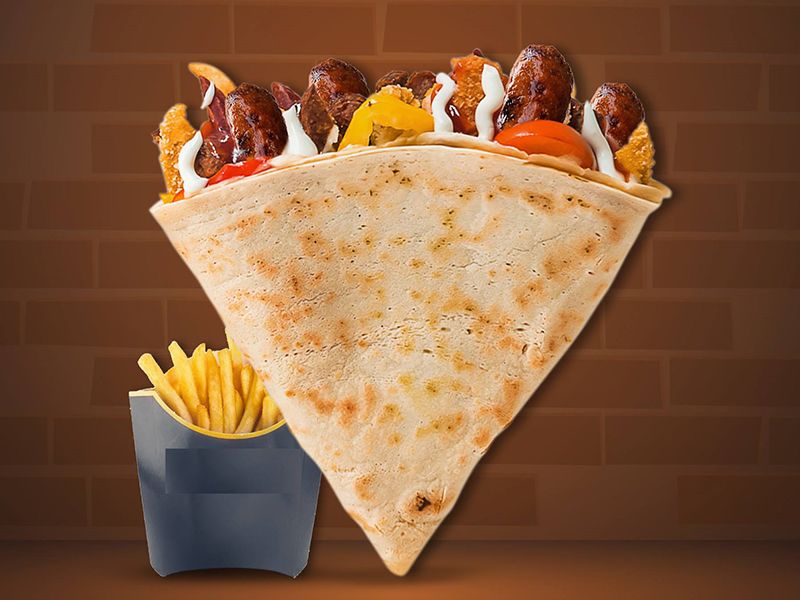 Oriental Sausage Crepe