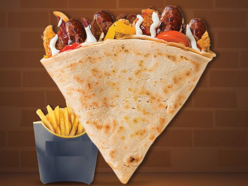 Oriental Sausage Crepe