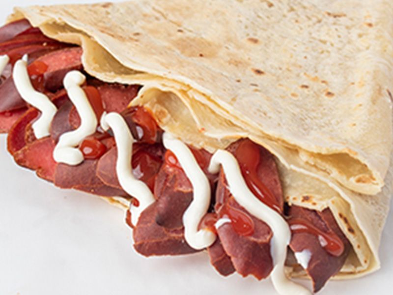 Oriental Sausage Crepe