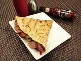 Sausage Crepe