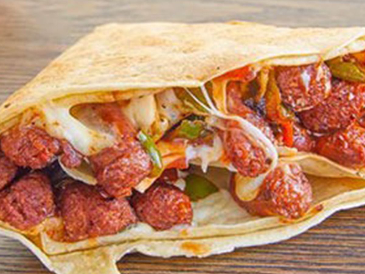 Sausage crepe