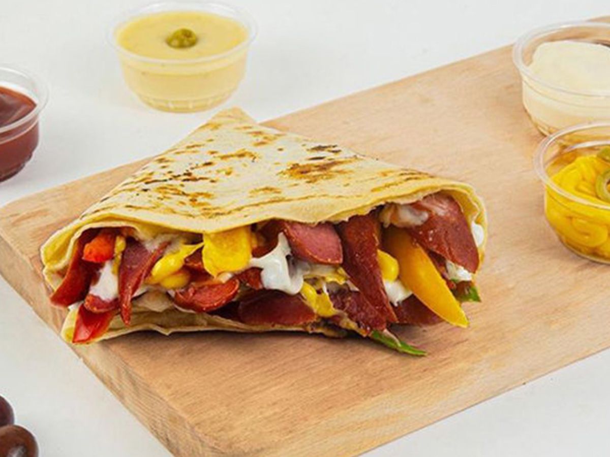Sausage crepe