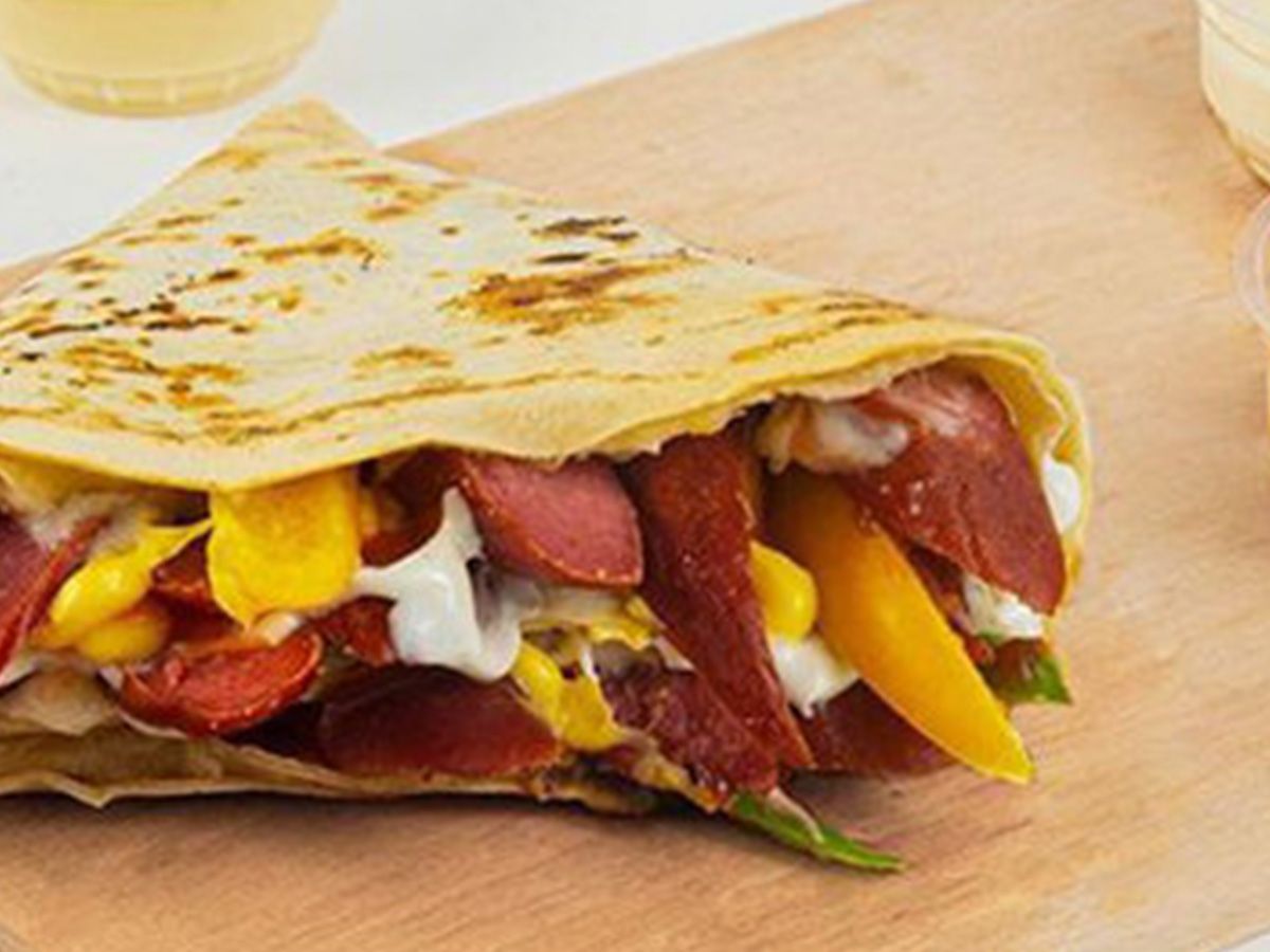 Sausage crepe