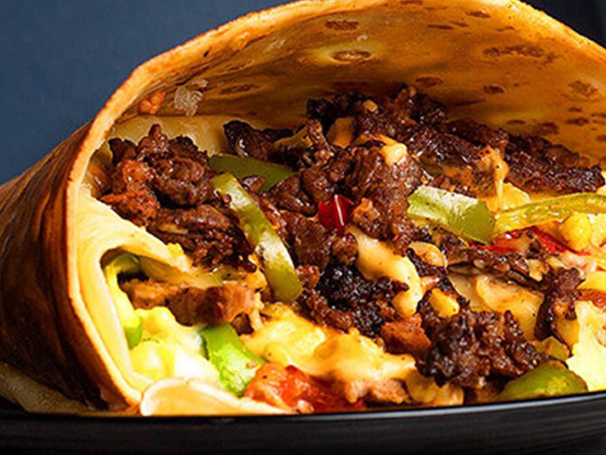 Sausage crepe