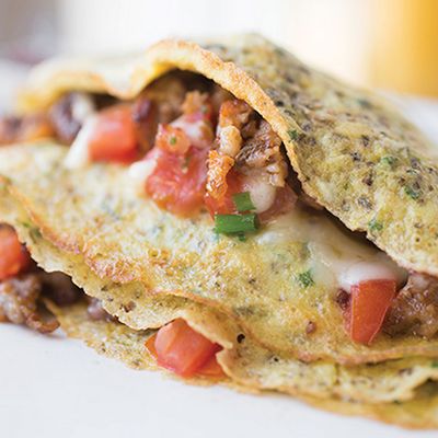 Baladi Sausages Crepe