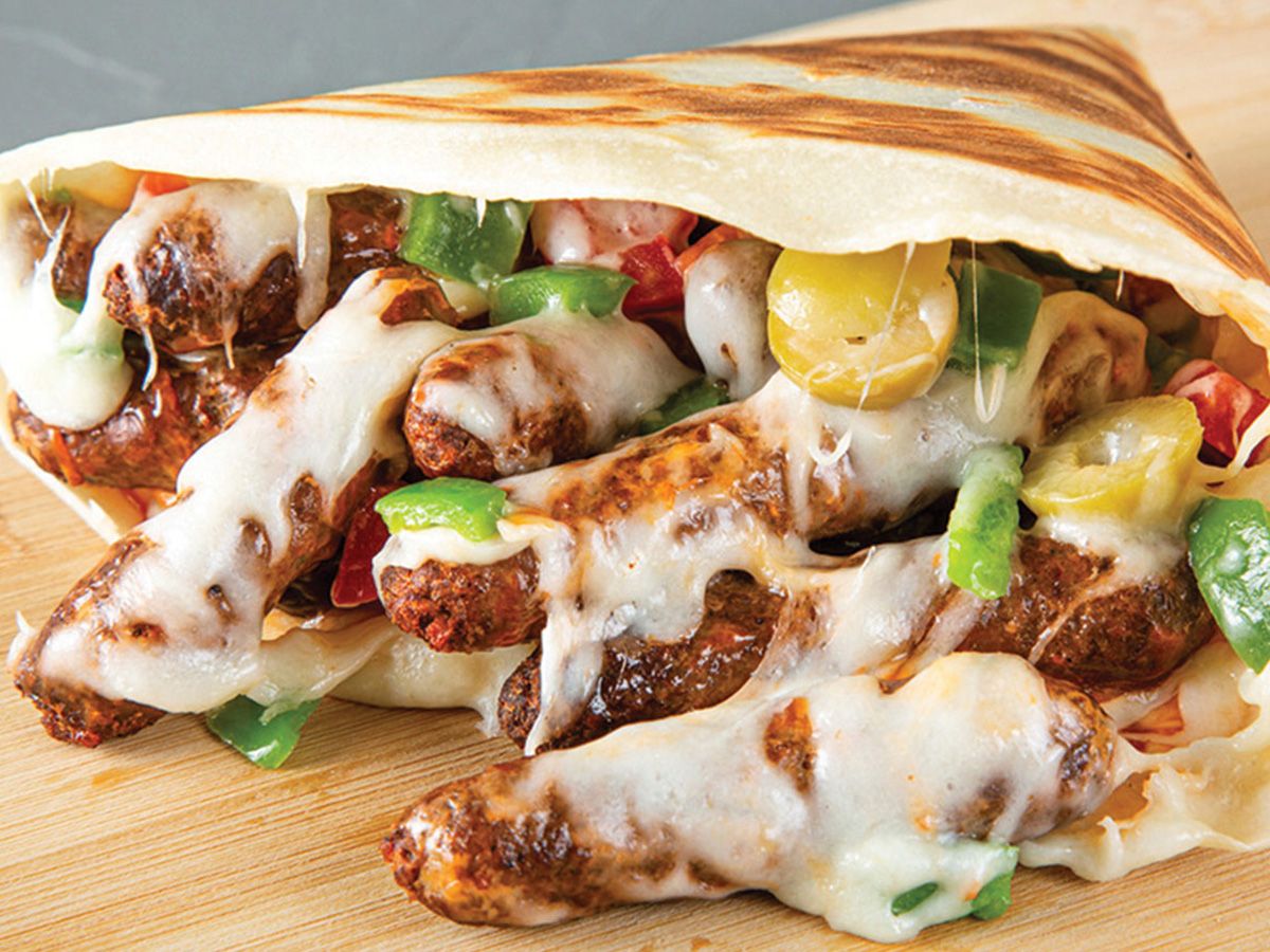 Sausage crepe