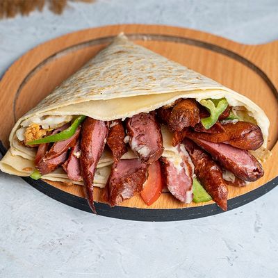 Sausage crepe