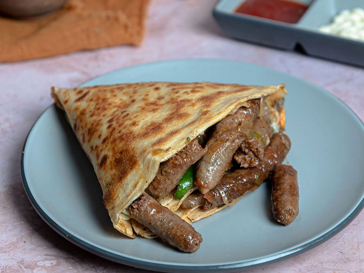 Sausage crepe