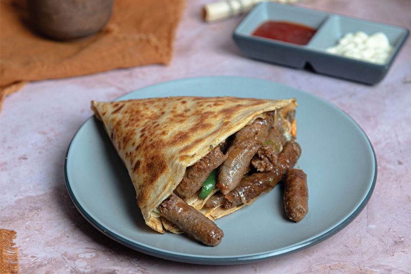 Sausage Crepe