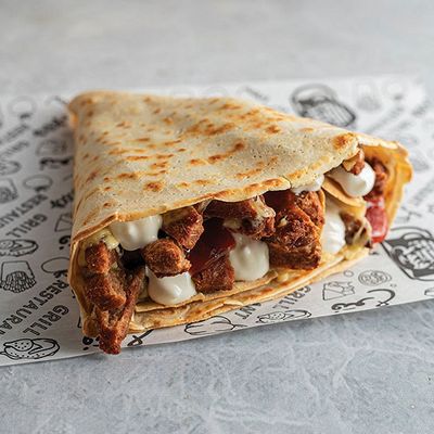 Alexandrian Sausage Crepe