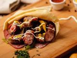 Oriental Sausage Crepe