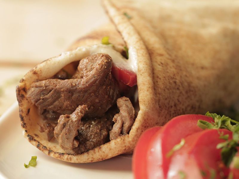 Oriental Sausage Crepe