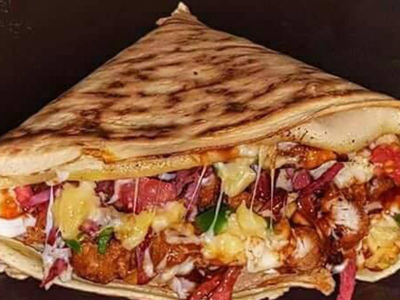 Oriental Sausage Crepe