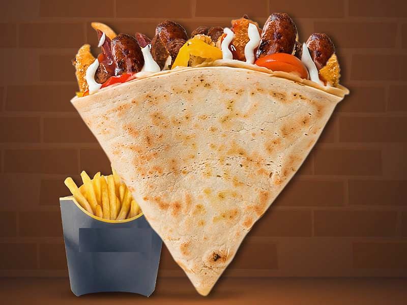 Oriental Sausage Crepe