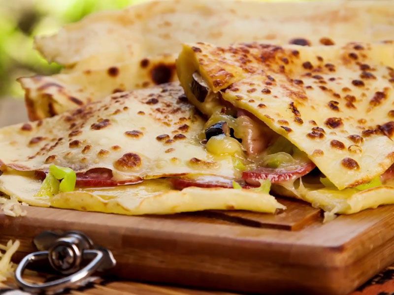 Oriental Sausage Crepe