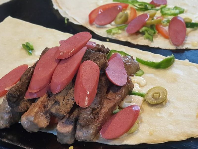 Oriental Sausage Crepe