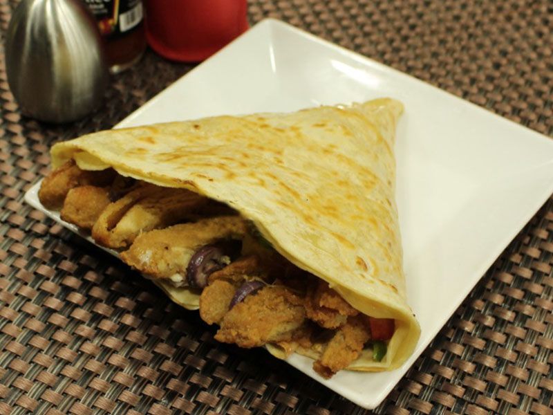Oriental Sausage Crepe