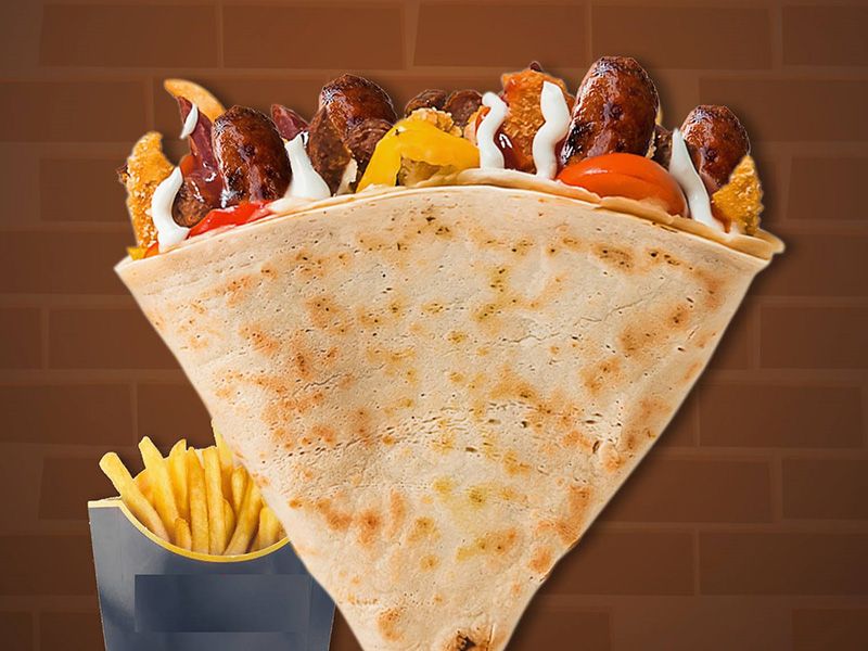 Oriental Sausage Crepe