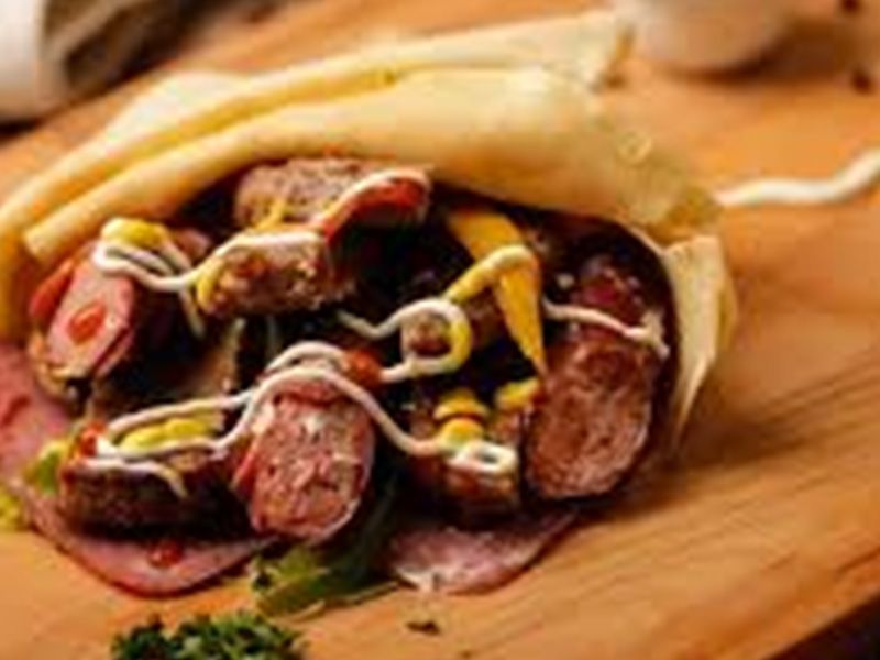 Oriental Sausage Crepe
