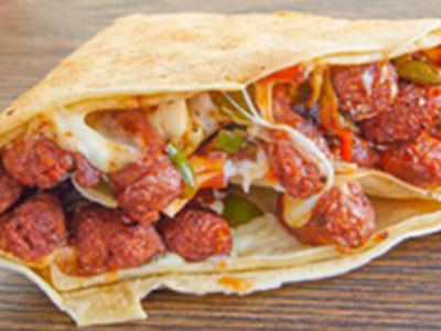 Alexandrian Sausage Crepe