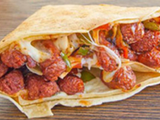 Alexandrian Sausage Crepe