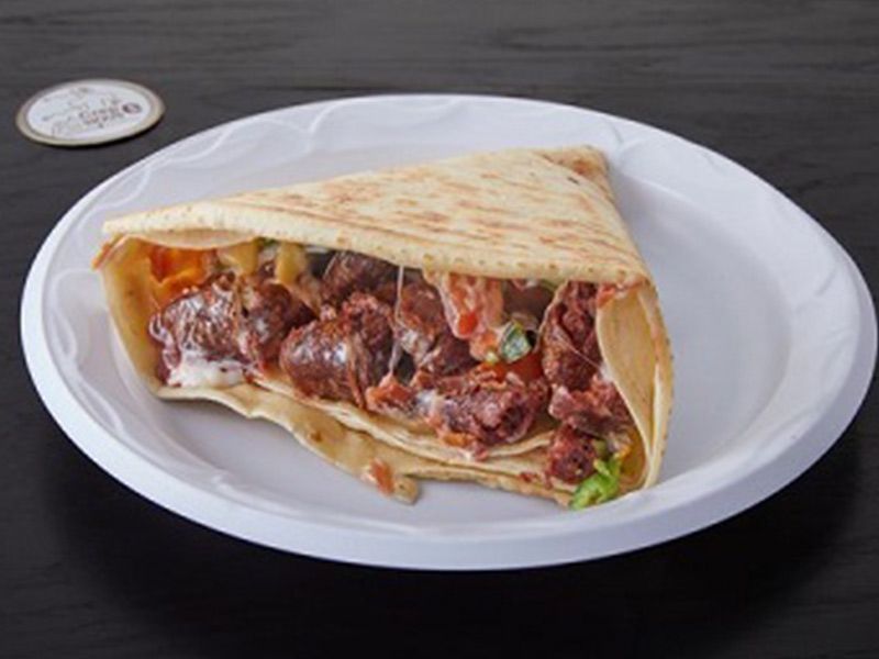 Alexandrian Sausage Crepe
