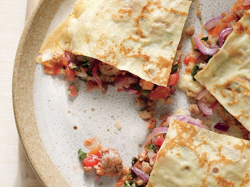 Oriental Sausage Crepe