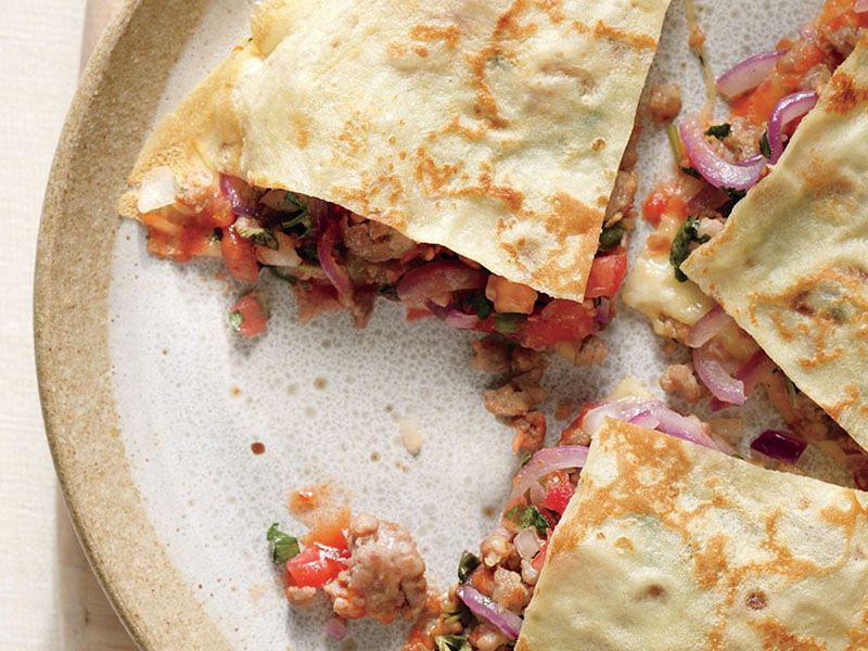 Oriental Sausage Crepe