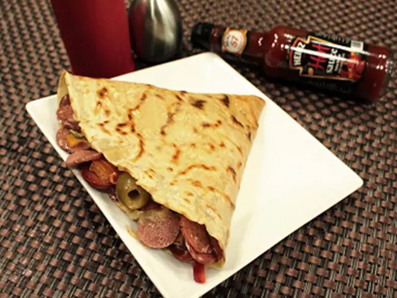 Oriental Sausage Crepe