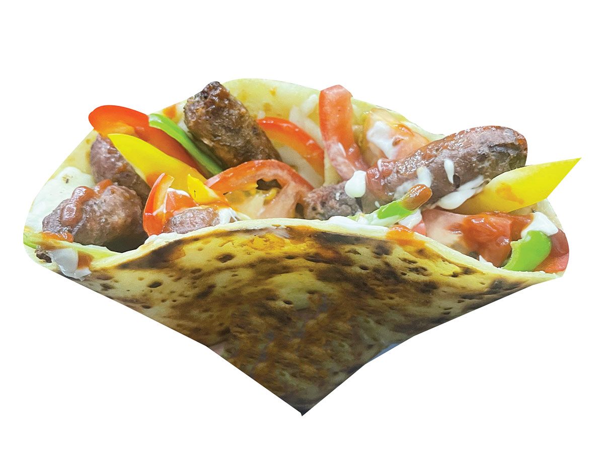 Sausage Crepe