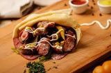 Oriental Sausage Crepe