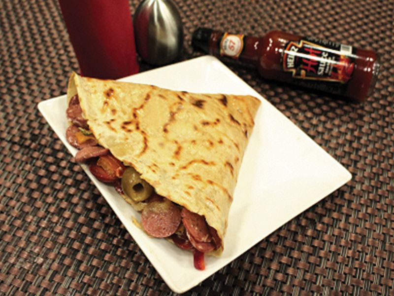 Salami Crepe