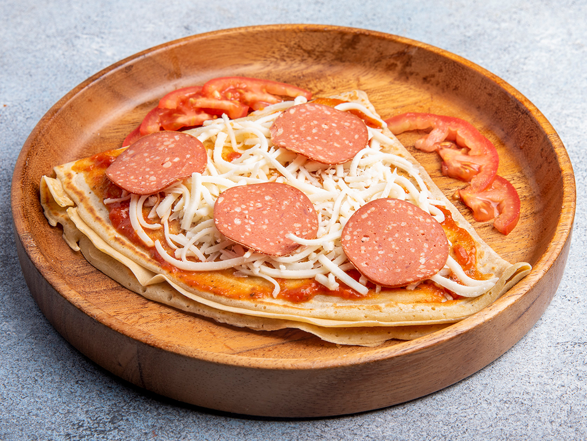 Salami Crepe