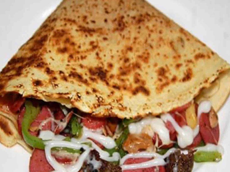 Salami Crepe