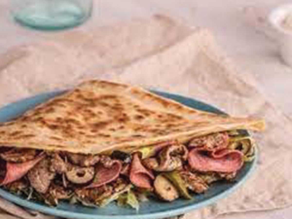 Salami Crepe