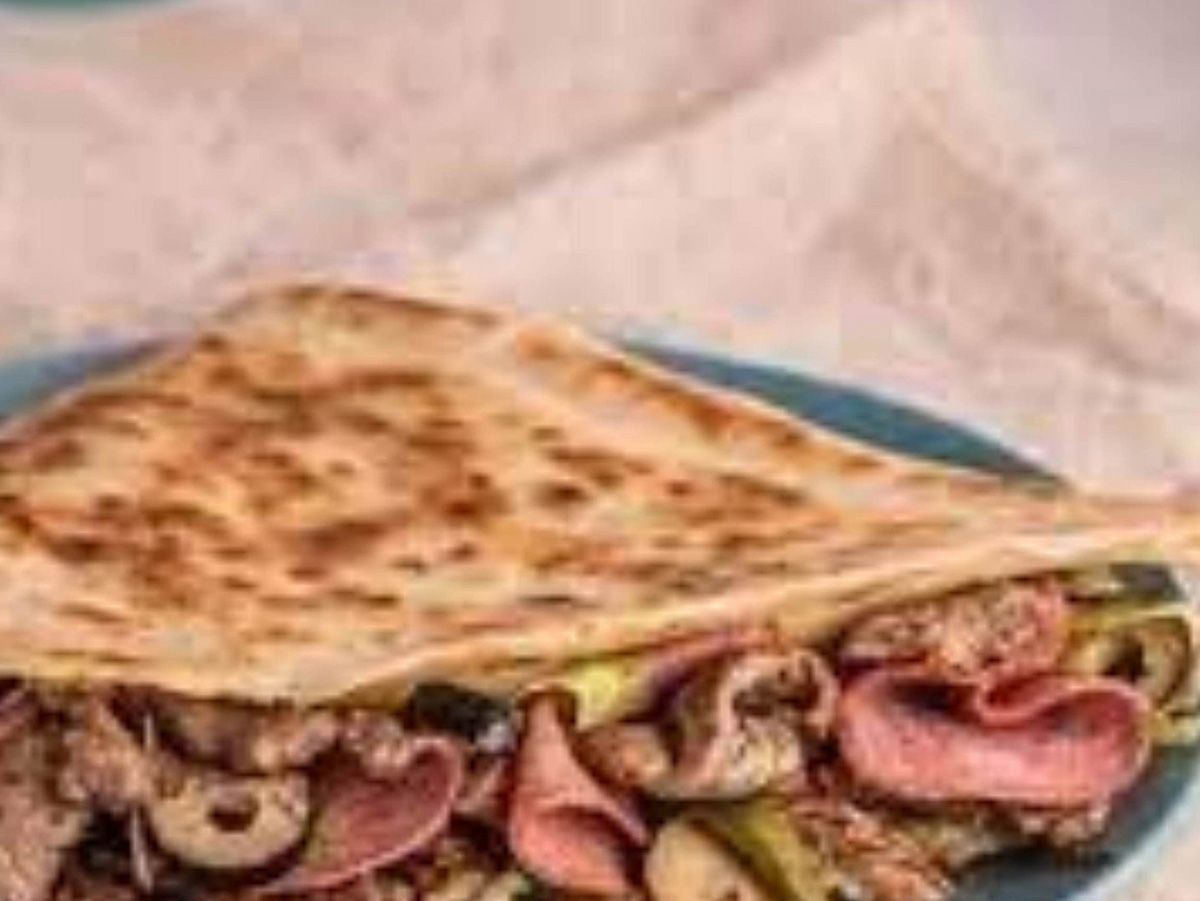 Salami crepe