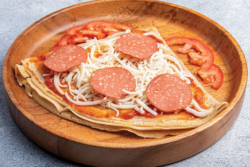 Salami Crepe