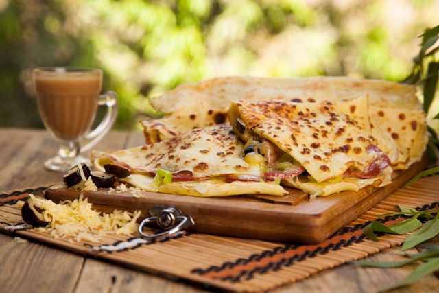 Salami Crepe