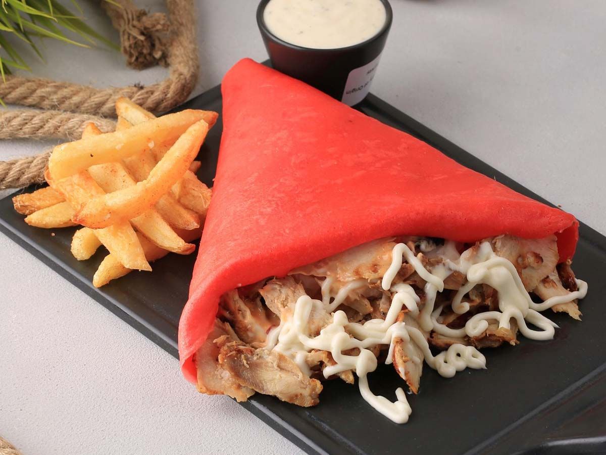 Super crunchy crepe