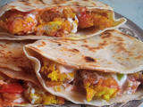 Chicken supreme crepe