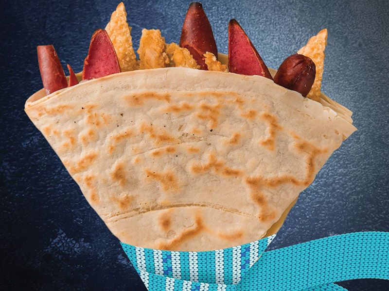 Sausage Crepe