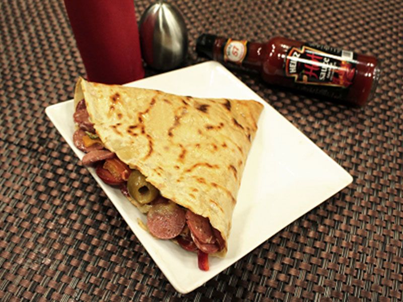 Sausage Crepe