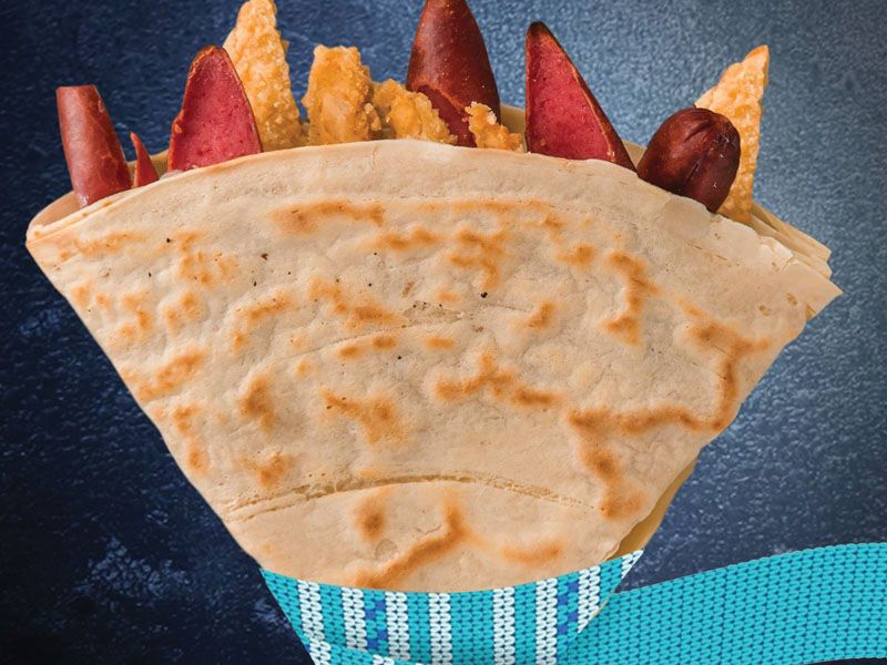 Sausage Crepe